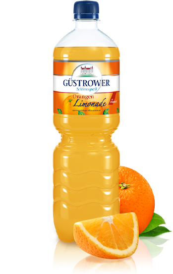 Güstrower Schlossquell - Orangenlimonade Güstrower Schlossquell - Orangenlimonade